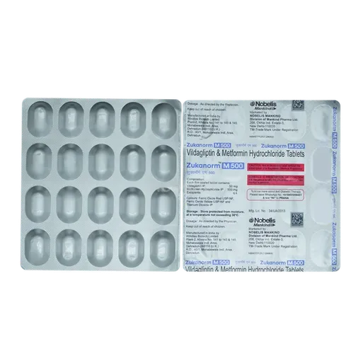 zukanorm m 500mg tablet 20's